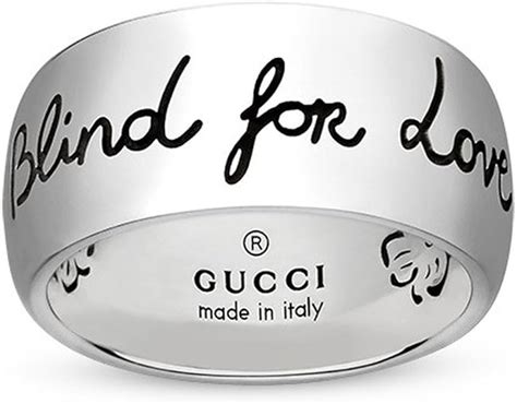 blind for love ring gucci|maglione blind for love gucci.